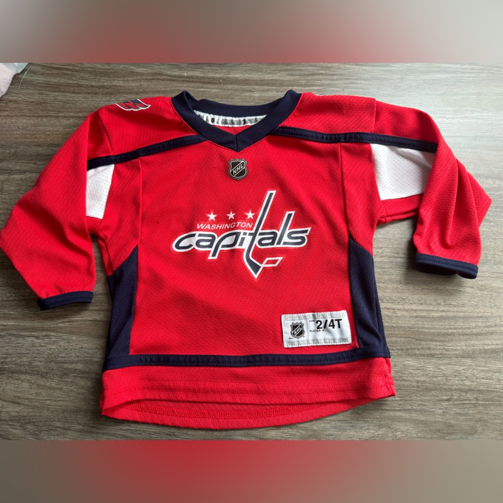 Kids 2/4T Capitals Jersey